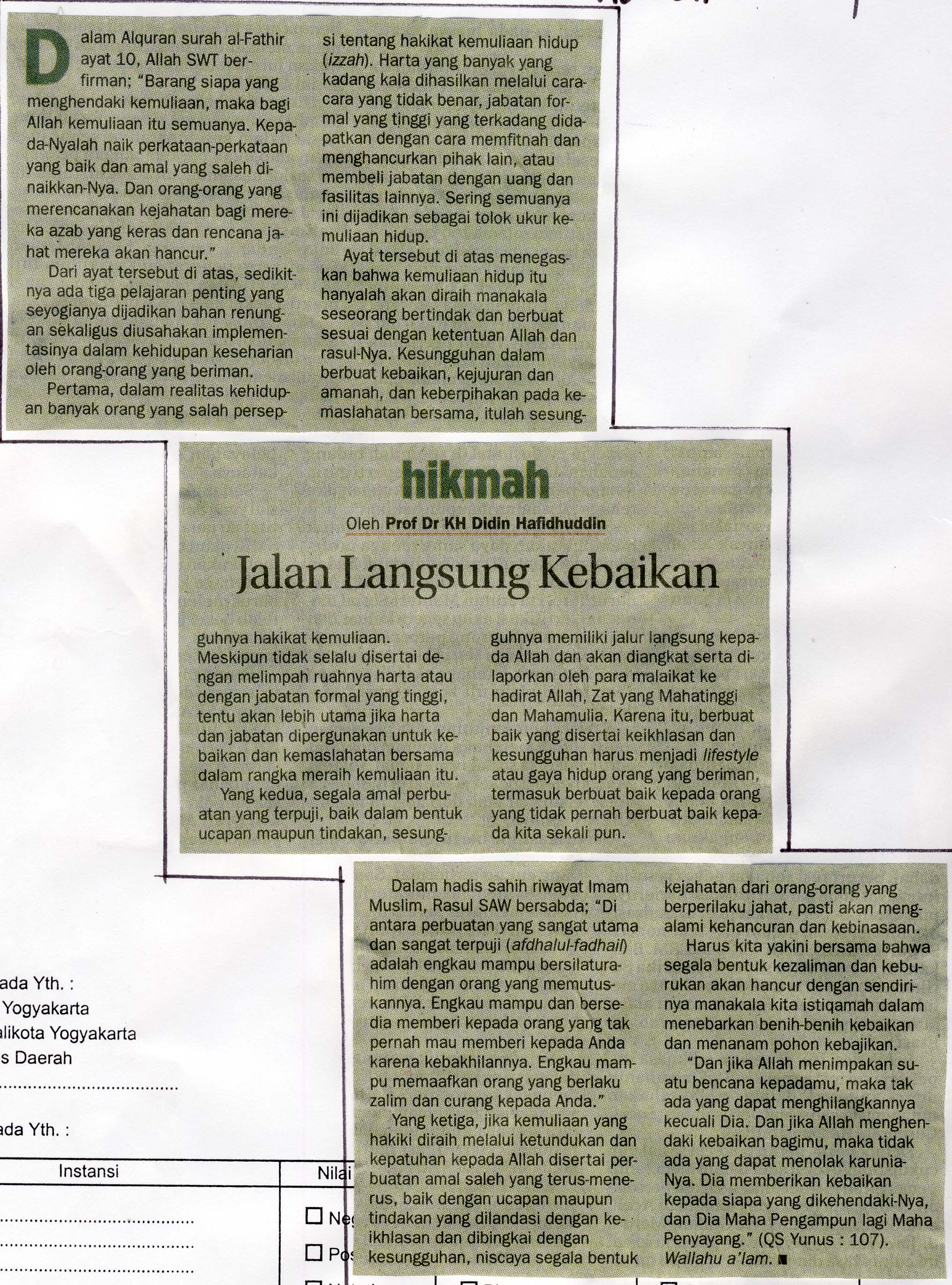 Kliping jogja terbaru